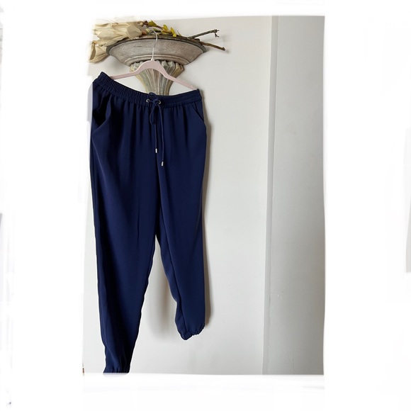 MICHAEL KORS | CUFF ANKLE PANTS | ROYAL BLUE | Sz M - Picture 4 of 4